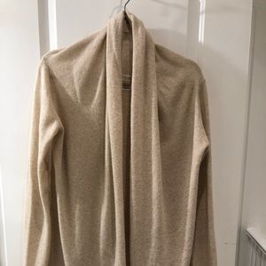 Club Monaco cashmere wrap. Oatmeal cream colour.
